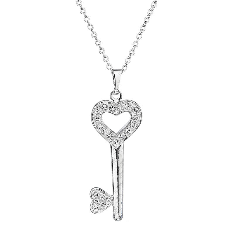 CRYSTAL SWAROVSKI KEY NECKLACE