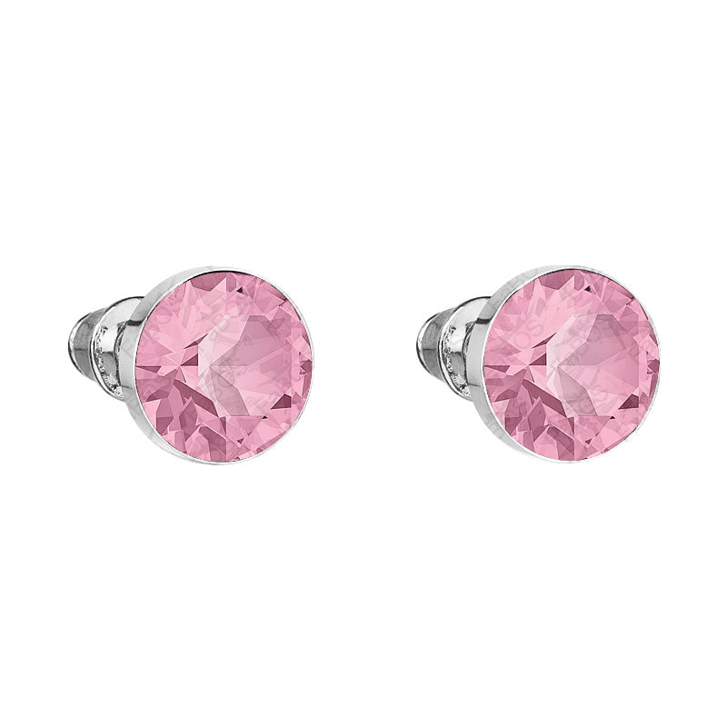 EARRINGS SHATON 8MM LIGHT ROSE SWAROVSKI