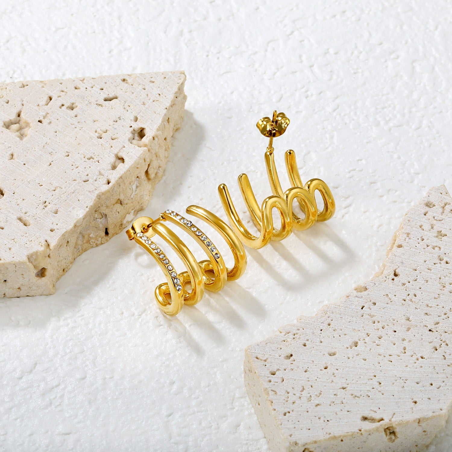 Nur Quadrum Earrings