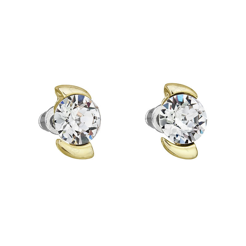 SUSIE GOLD SWAROVSKI® CRYSTAL EARRINGS